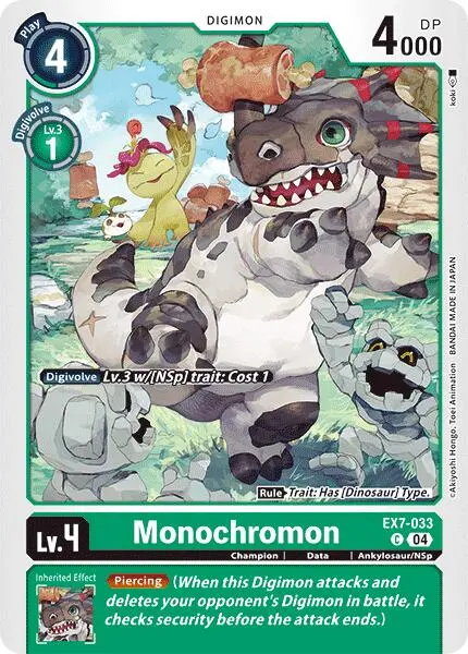 Monochromon [Ex7-033] [Digimon Liberator] 1