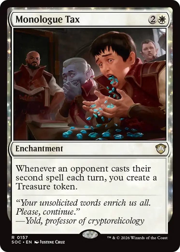 Monologue Tax [Secrets Of Strixhaven Commander] 1