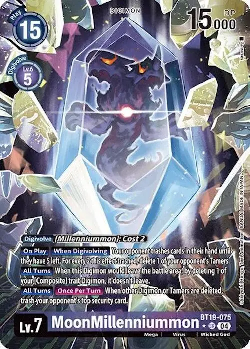 Moonmillenniummon [Bt19-075] (Alternate Art) [Release Special Booster Ver.2.0] 1