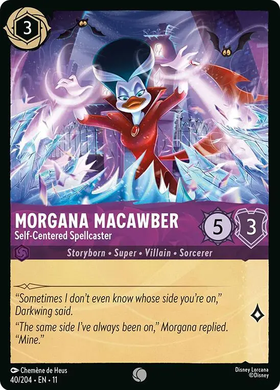 Morgana Macawber - Self-Centered Spellcaster (40/204) [Winterspell] 1