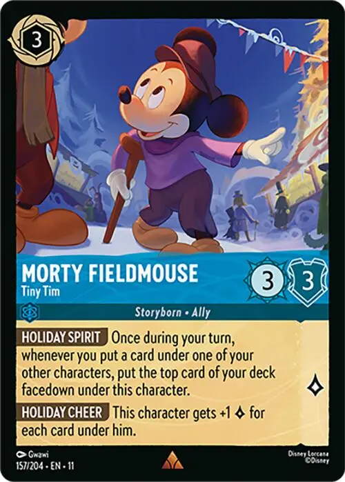 Morty Fieldmouse - Tiny Tim (157/204) [Winterspell] 1