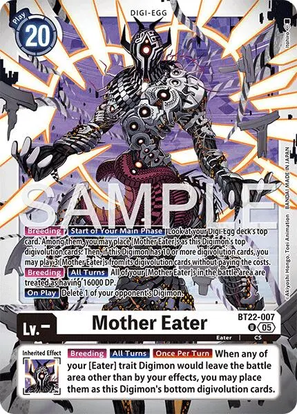 Mother Eater [Bt22-007] [Cyber Eden] 1
