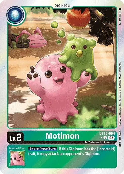Motimon [Bt15-004] (Exceed Apocalypse Box Promotion Pack) [Exceed Apocalypse Promos] 1