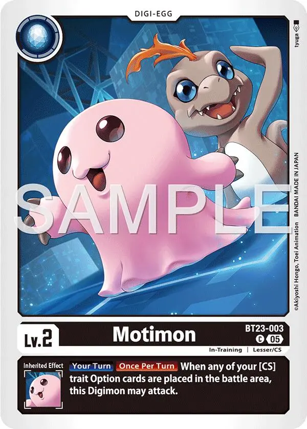 Motimon [Bt23-003] [Hackers' Slumber] 1