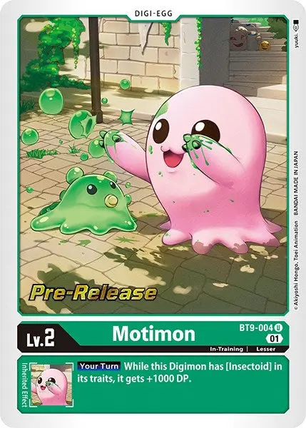 Motimon [Bt9-004] [X Record Pre-Release Promos] 1