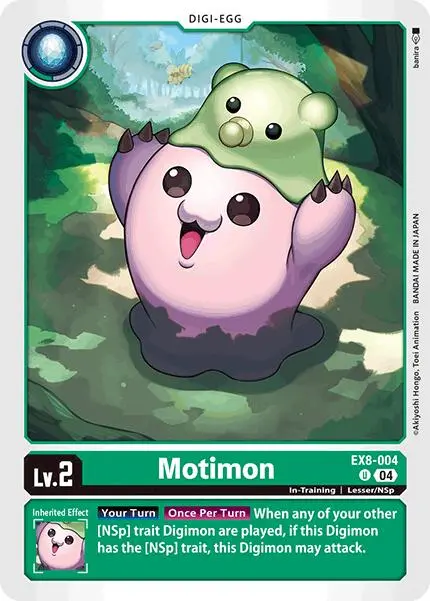 Motimon [Ex8-004] [Chain Of Liberation] 1