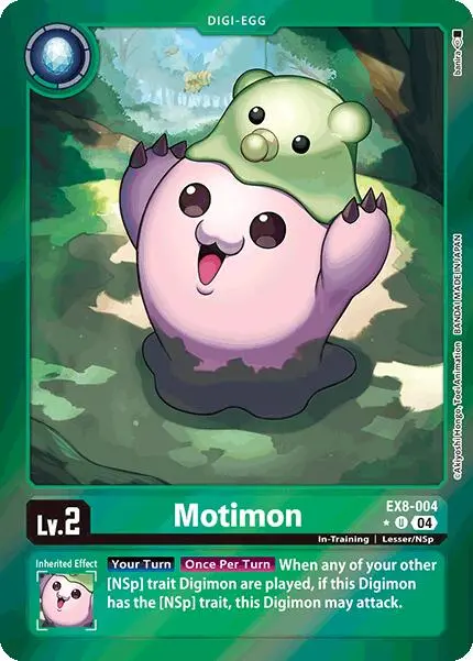 Motimon [Ex8-004] (Limited Foil) [Chain Of Liberation] 1
