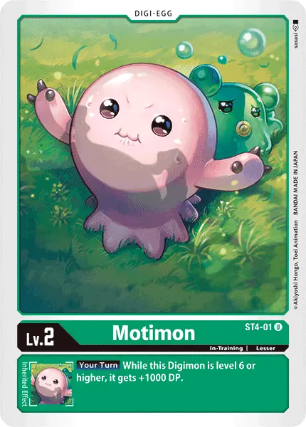 Motimon [St4-01] [Starter Deck: Giga Green] 1
