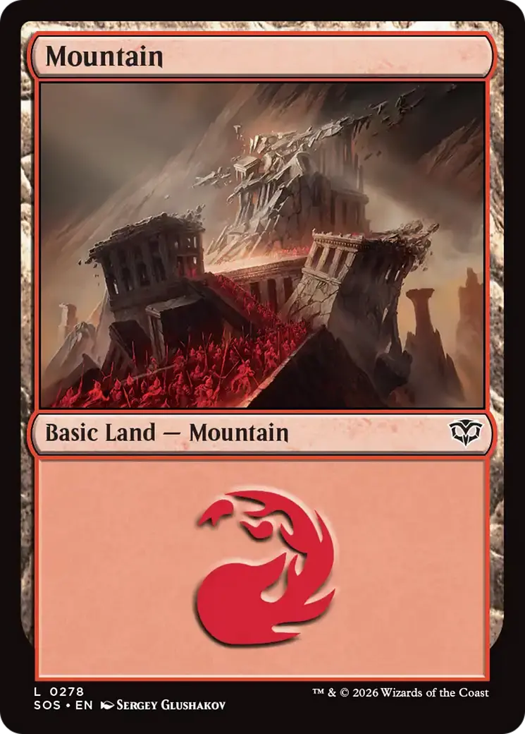 Mountain (0278) [Secrets Of Strixhaven] 1