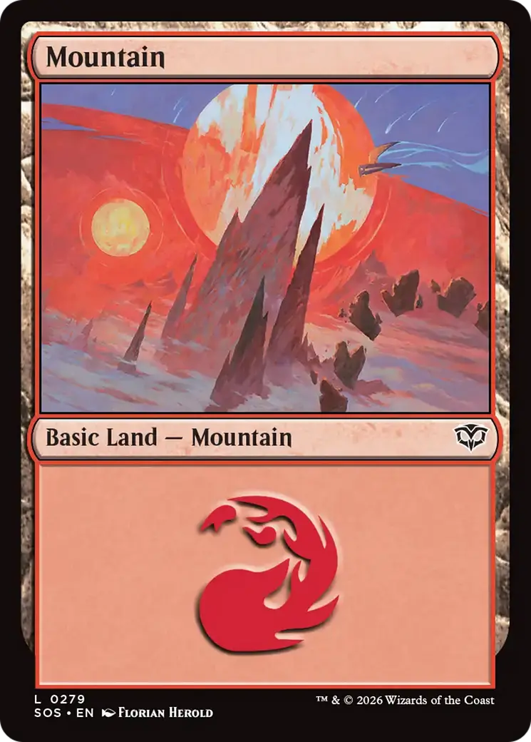 Mountain (0279) [Secrets Of Strixhaven] 1