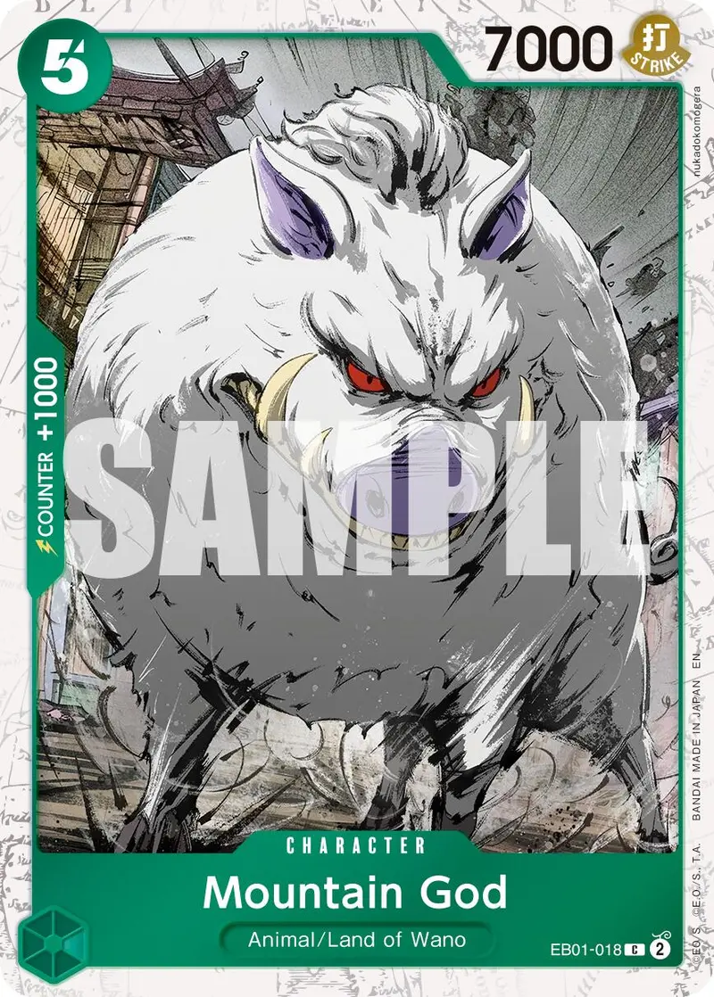 Mountain God (Pirate Foil) [Premium Booster -The Best- Vol. 2] 1