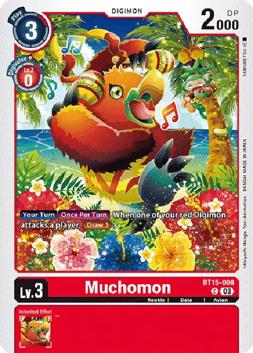 Muchomon [Bt15-008] [Exceed Apocalypse] 1