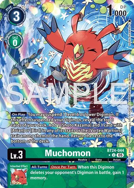 Muchomon [Bt24-044] (Box Topper) [Time Stranger] 1