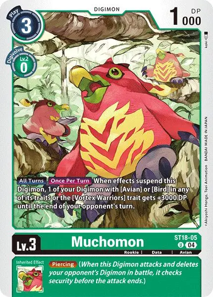 Muchomon [St18-05] [Starter Deck: Guardian Vortex] 1
