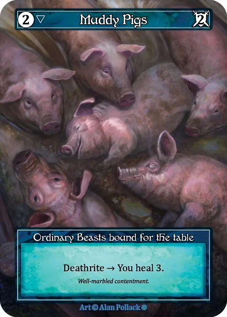 Muddy Pigs (Foil) [Gothic] 1