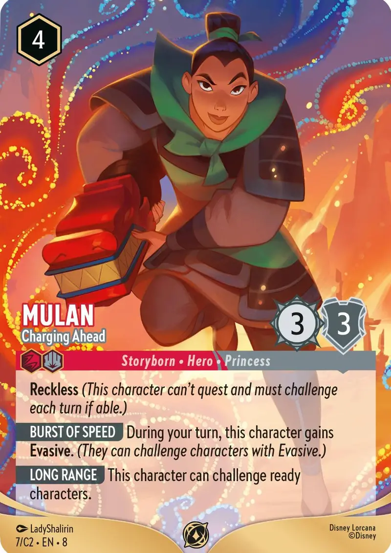 Mulan - Charging Ahead (7) (7) [Promo Cards] 1