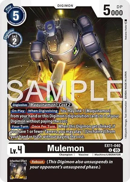 Mulemon [Ex11-040] [Dawn Of Liberator] 1