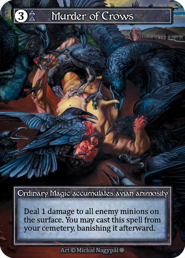 Murder Of Crows (Foil) [Gothic] 1