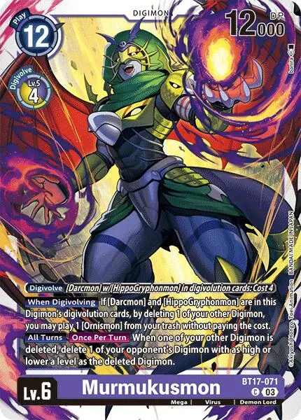 Murmukusmon [Bt17-071] [Secret Crisis] 1