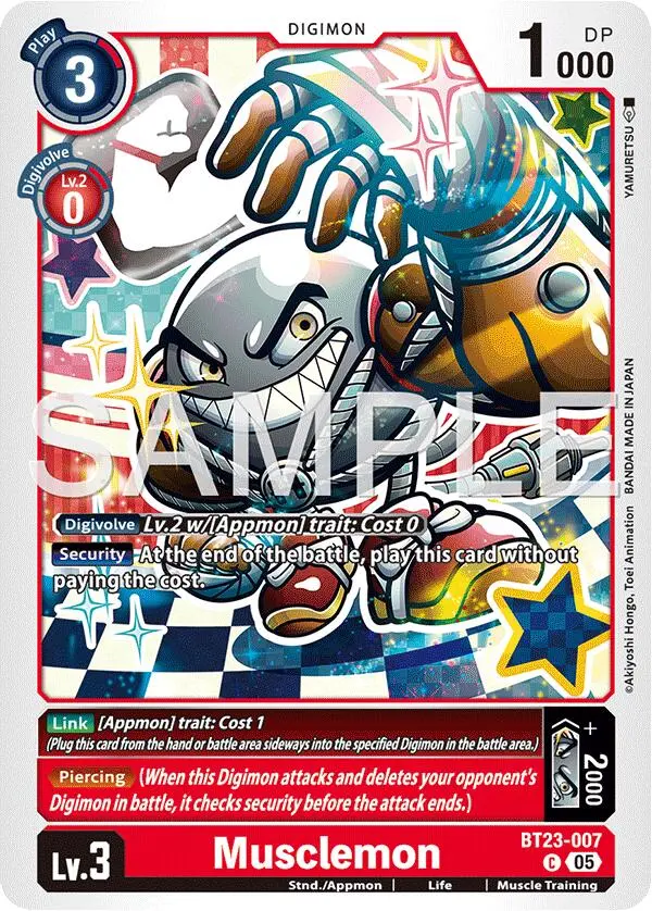 Musclemon [Bt23-007] [Hackers' Slumber] 1