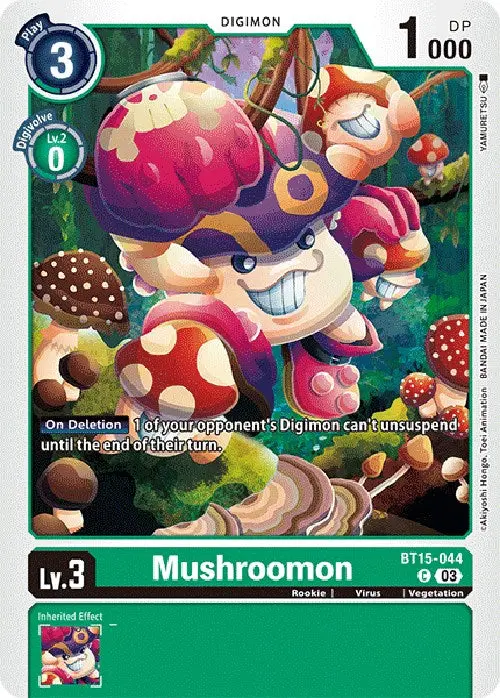 Mushroomon [Bt15-044] [Exceed Apocalypse] 1