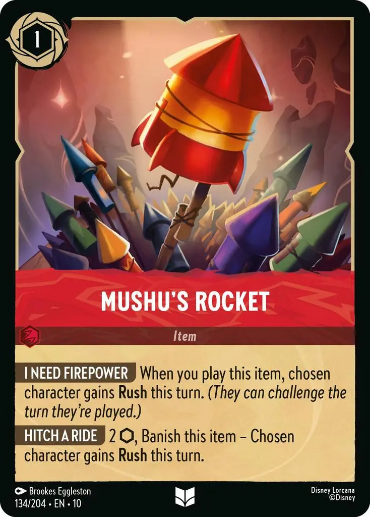 Mushu's Rocket (134/204) [Whispers In The Well] 1