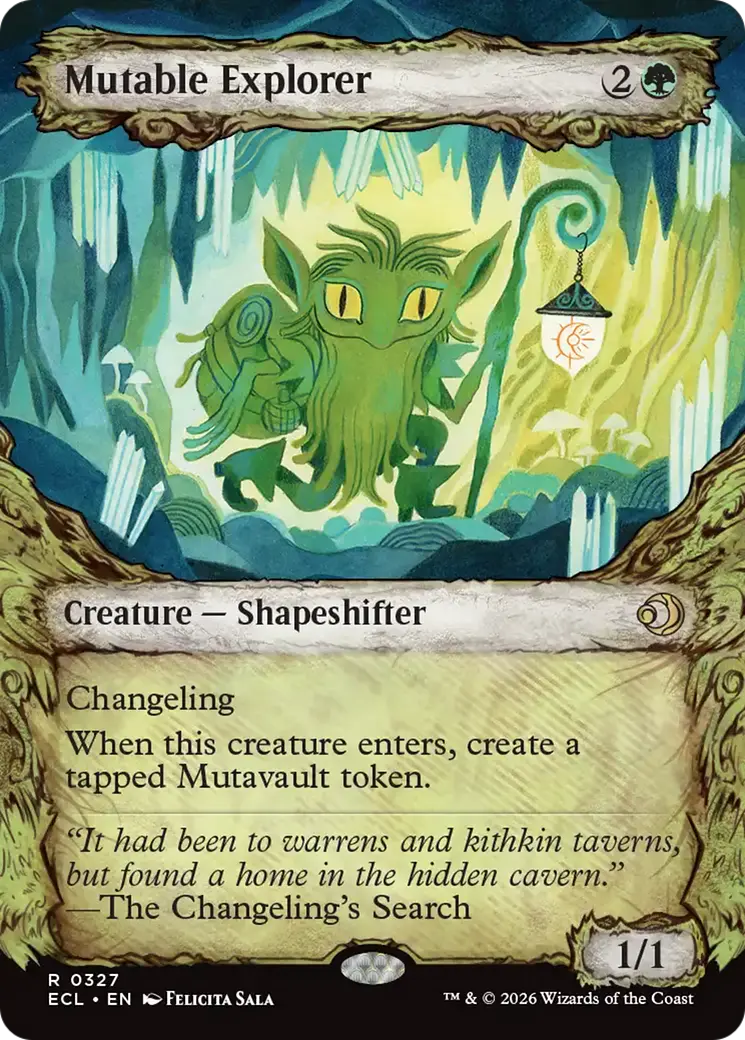Mutable Explorer (Showcase) [Lorwyn Eclipsed] 1