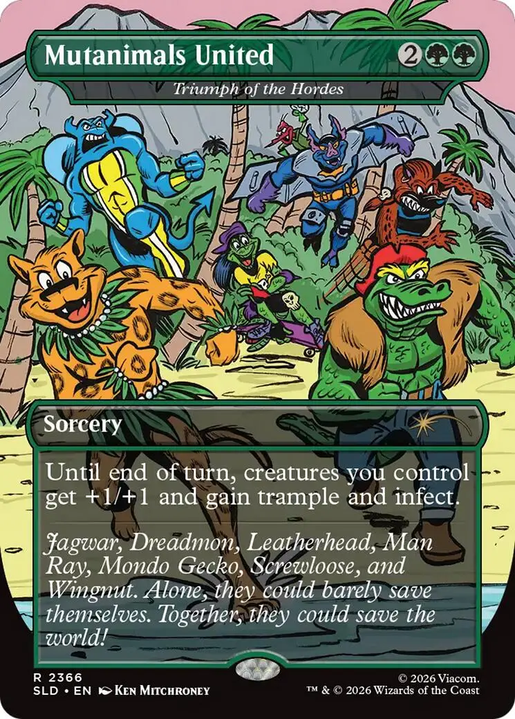 Mutanimals United - Triumph Of The Hordes [Secret Lair Drop Series] 1