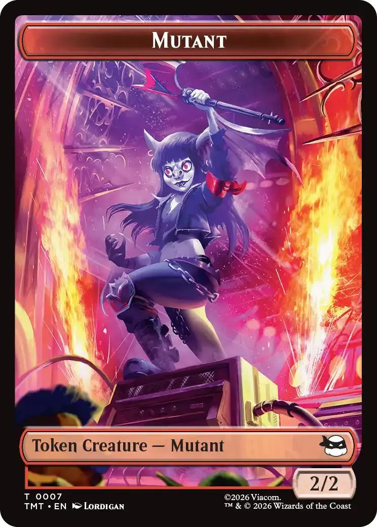 Mutant // Mutagen Double-Sided Token [Teenage Mutant Ninja Turtles Tokens] 1
