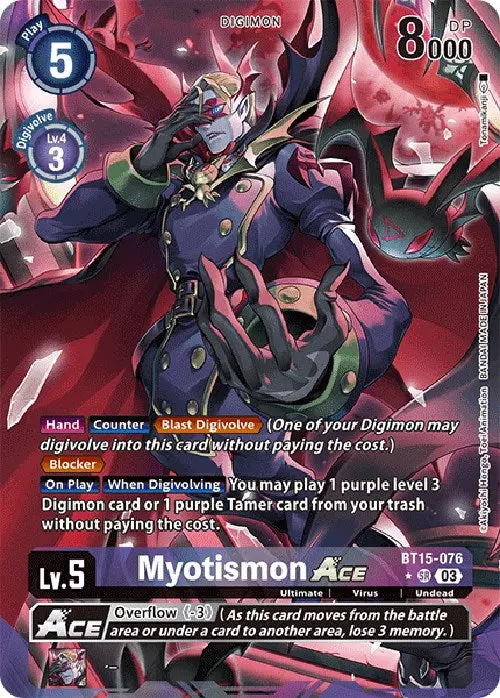 Myotismon Ace [Bt15-076] (Alternate Art) [Exceed Apocalypse] 1