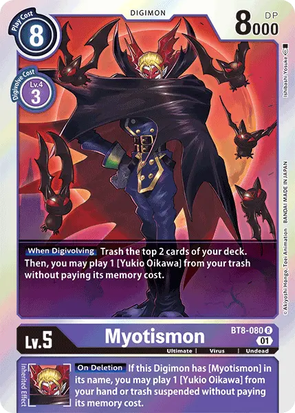 Myotismon [Bt8-080] [New Awakening] 1