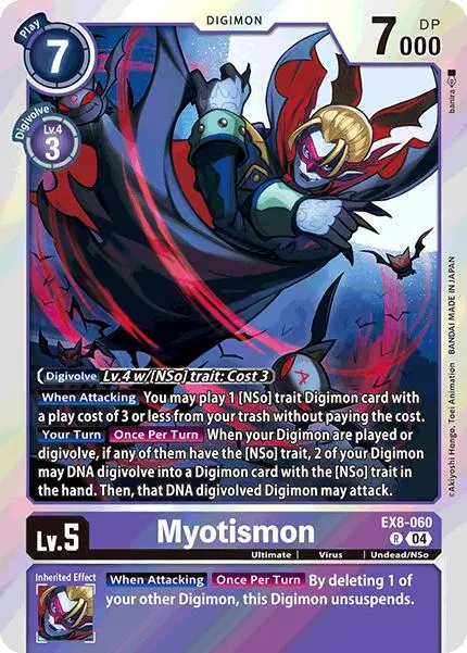 Myotismon [Ex8-060] [Chain Of Liberation] 1