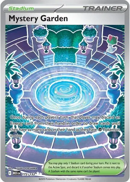 Mystery Garden (172/132) [Mega Evolution: Base Set] 1