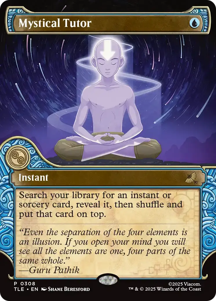 Mystical Tutor (Showcase) [Avatar: The Last Airbender: Eternal-Legal] 1