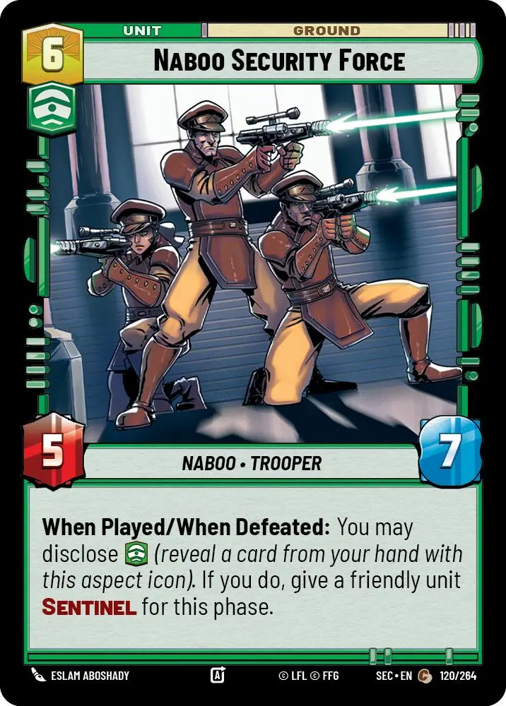 Naboo Security Force (120/264) (120/264) [Secrets Of Power] 1