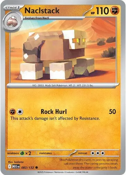 Naclstack (083/132) [Mega Evolution: Base Set] 1