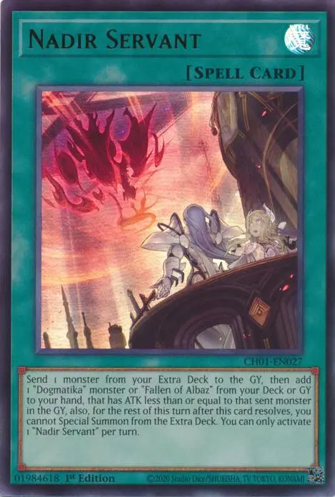 Nadir Servant [Ch01-En027] Ultra Rare 1