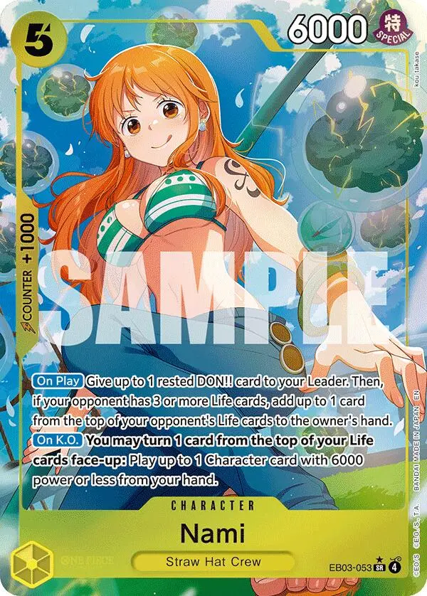 Nami (Alternate Art) [Extra Booster: One Piece Heroines Edition] 1