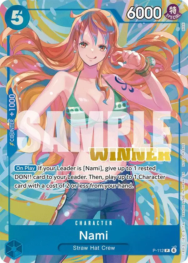Nami (Heroines Battle Winner Pack) [One Piece Promotion Cards] 1