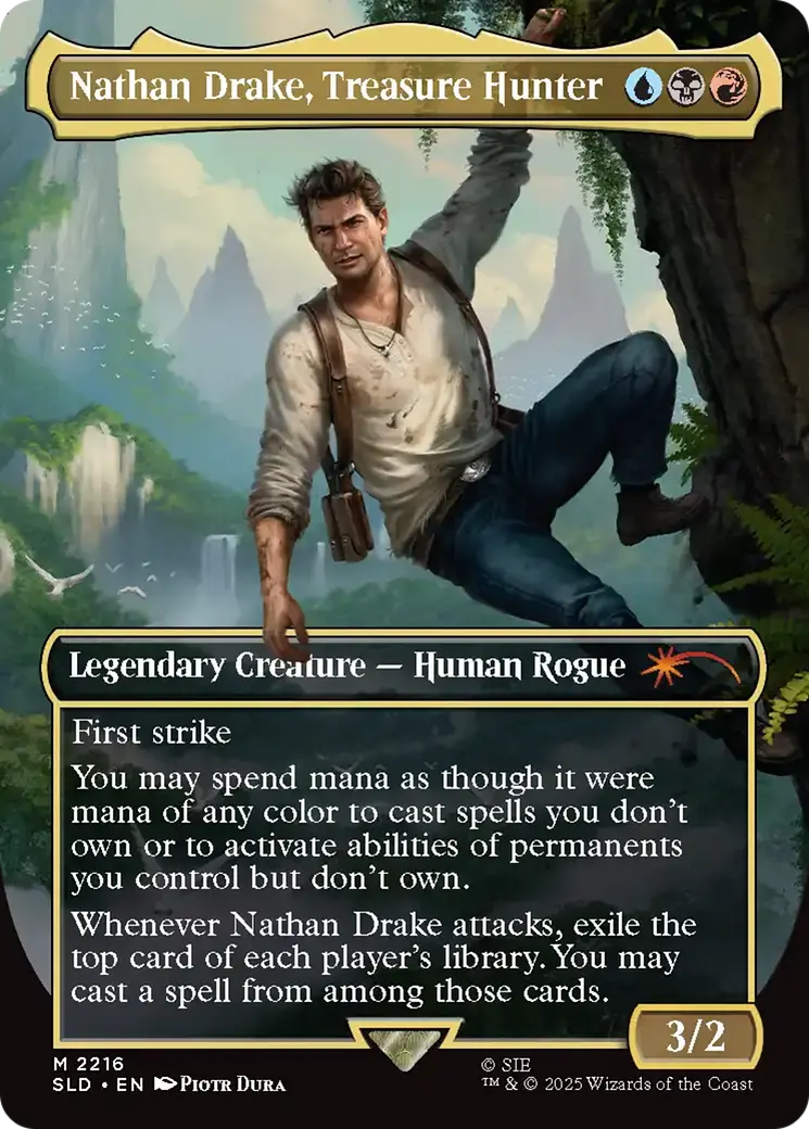 Nathan Drake, Treasure Hunter [Secret Lair Drop Series] 1