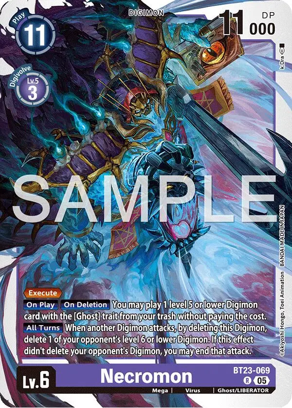 Necromon [Bt23-069] [Hackers' Slumber] 1