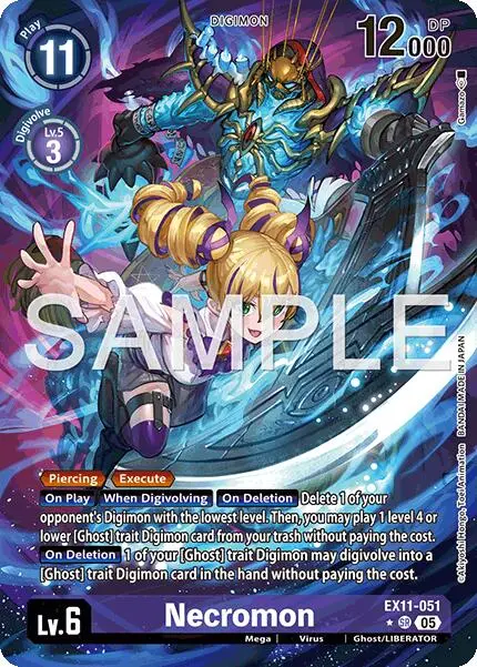 Necromon [Ex11-051] (Alternate Art) [Dawn Of Liberator] 1