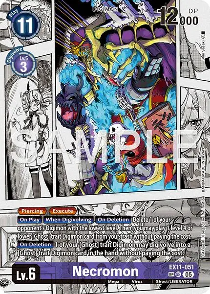 Necromon [Ex11-051] (Sp) [Dawn Of Liberator] 1