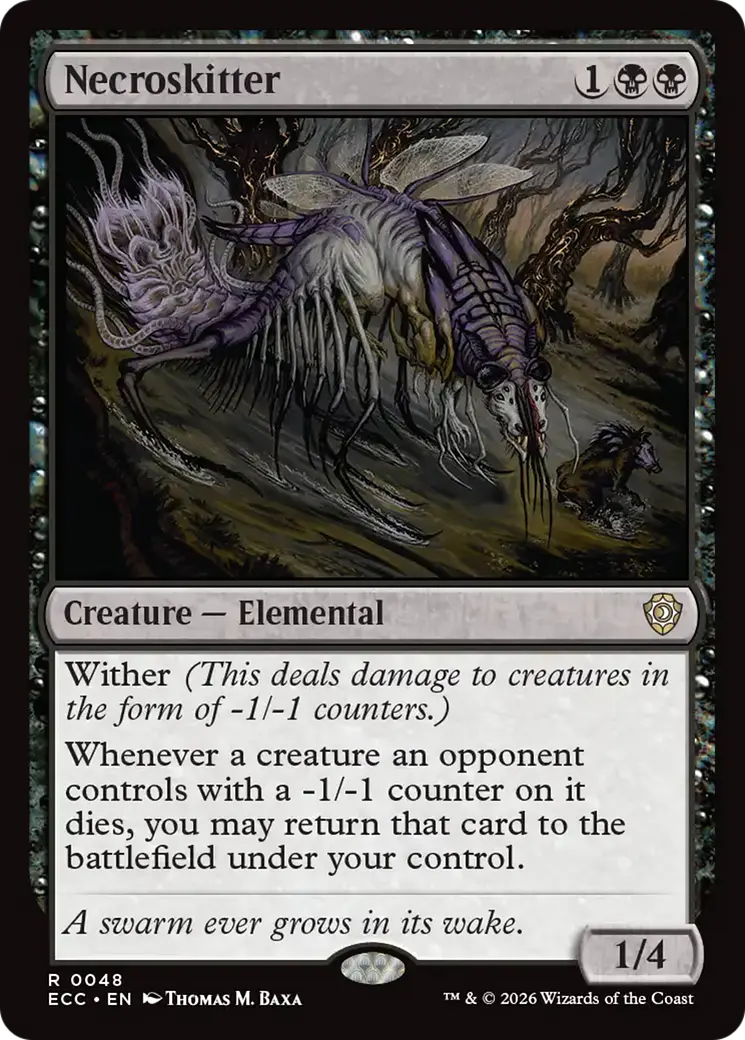 Necroskitter [Lorwyn Eclipsed Commander] 1