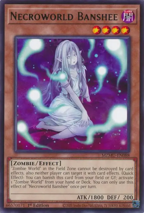 Necroworld Banshee [Mzmu-En088] Rare 1