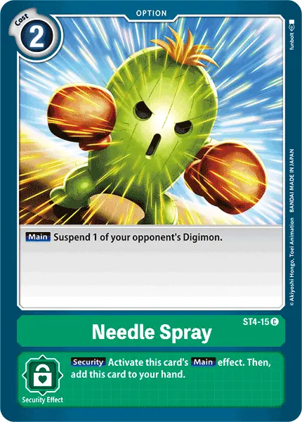 Needle Spray [St4-15] [Starter Deck: Giga Green] 1