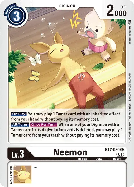 Neemon [Bt7-080] [Next Adventure] 1