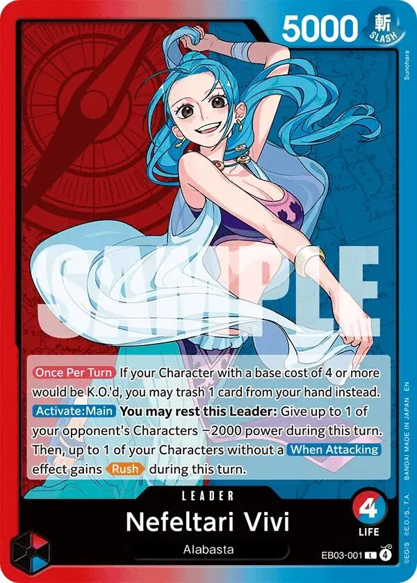 Nefeltari Vivi - 001 [Extra Booster: One Piece Heroines Edition] 1