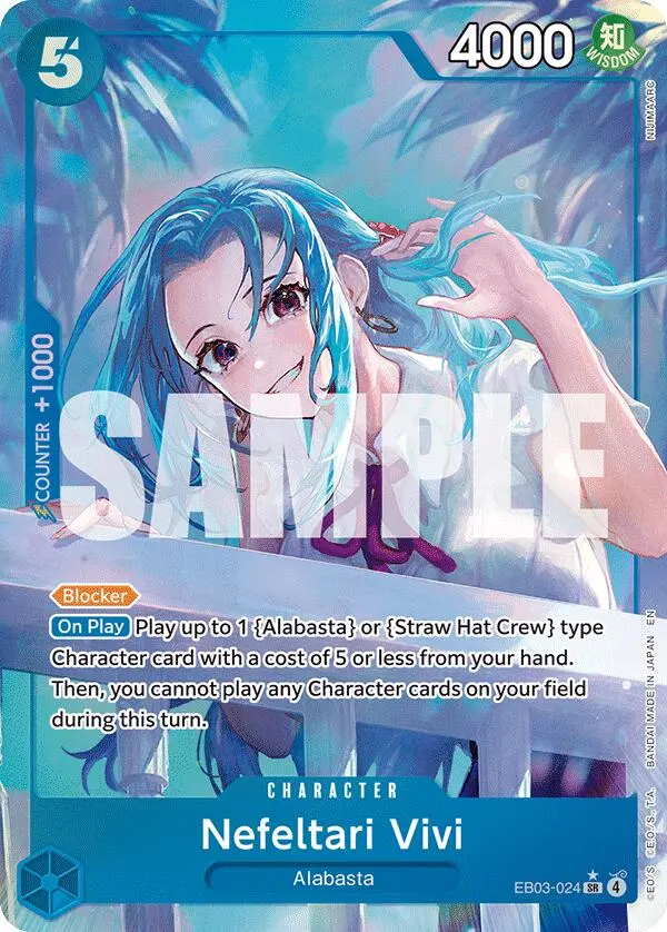 Nefeltari Vivi (Alternate Art) [Extra Booster: One Piece Heroines Edition] 1