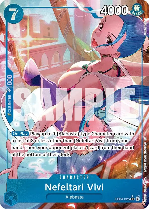 Nefeltari Vivi (Alternate Art) [The Azure Sea's Seven] 1